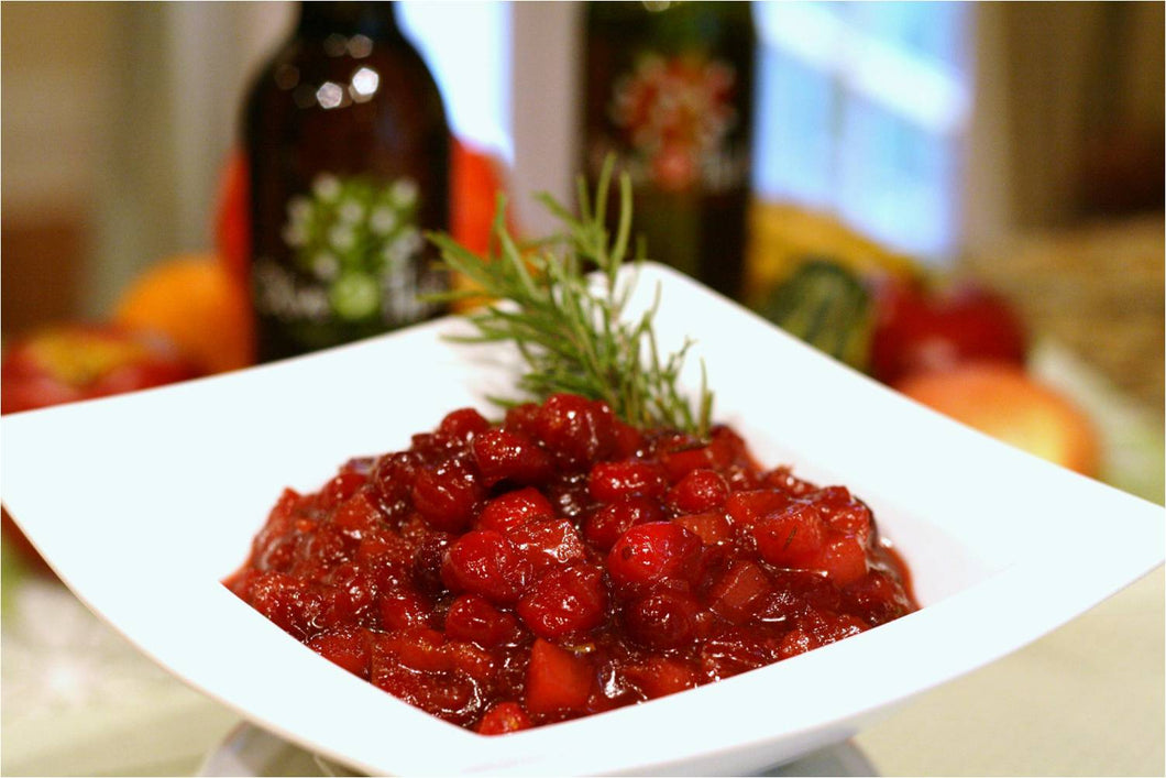 Cranberry- Pear and Rosemary Relish  Żurawina z Gruszkami i Rozmarynem