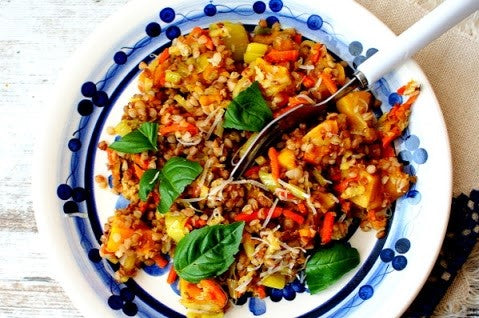 Buckwheat with Vegetables Kasza Gryczana z Warzywami