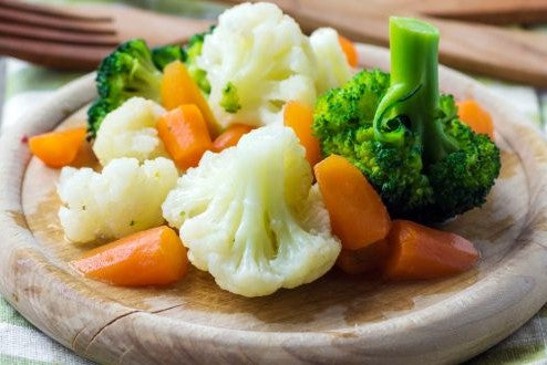 Steamed Vegetables with Butter Warzywa Gotowane na Parze